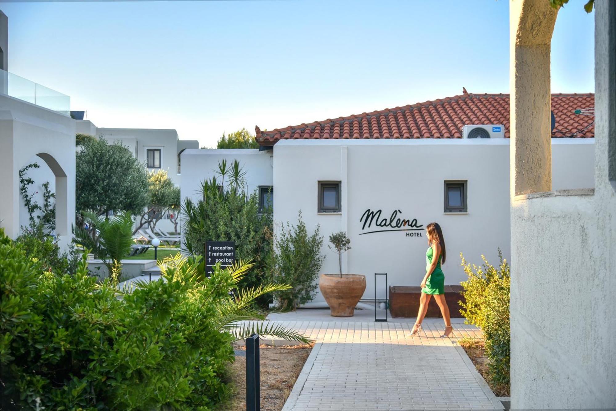 Malena Hotel & Suites - Adults Only By Omilos Hotels Amoudara Lasithiou Buitenkant foto